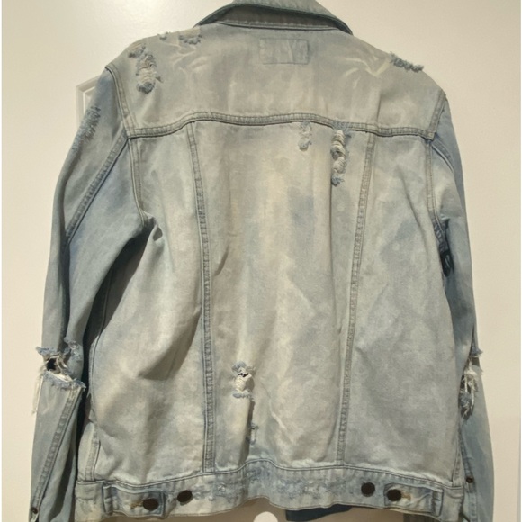 Aeropostale ripped Jean Jacket - Picture 2 of 3